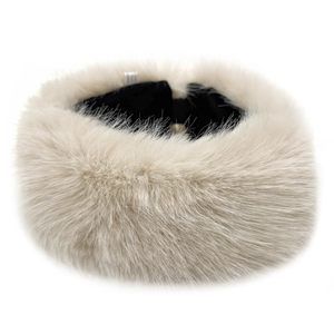 Faux Fur Headband For Women Warm Winter Earmuff Gift For Her Ski Outdoor Ear🐺